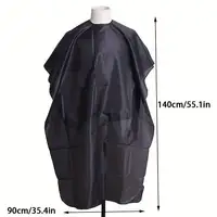 Robe de coupe de cheveux pour coiffeurs et coiffeurs Cape de salon durable et confortable pour la coiffure et la coloration de coupe C0025A 6