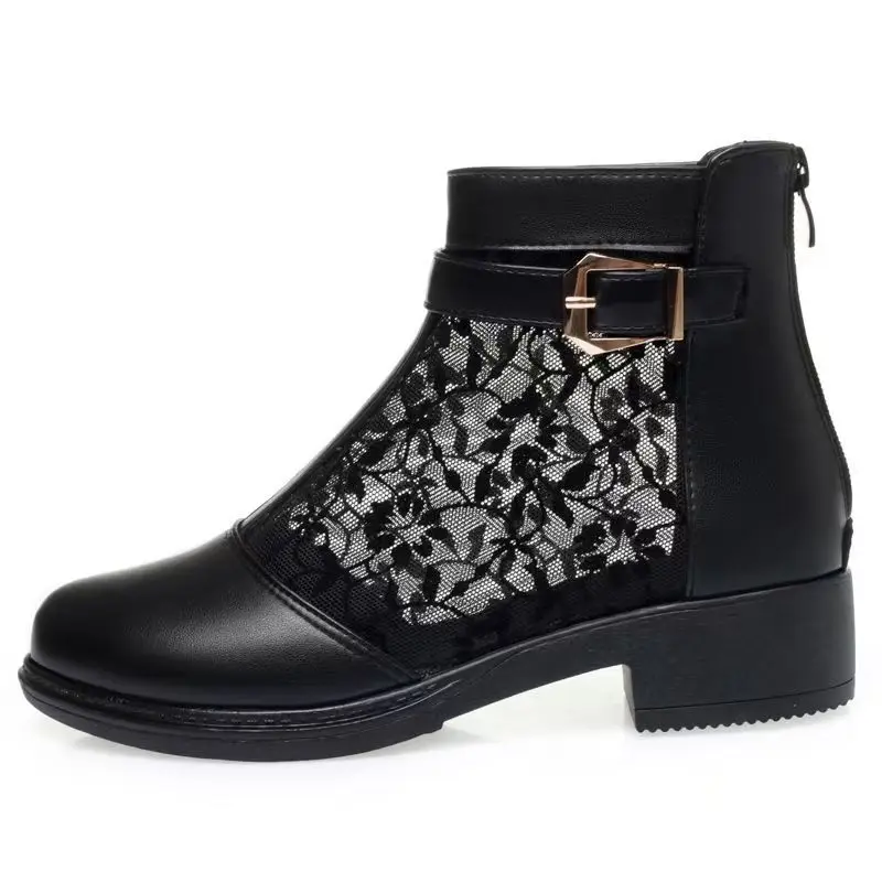 حذاء نسائي كعب شبكي Shop1104695742 Store