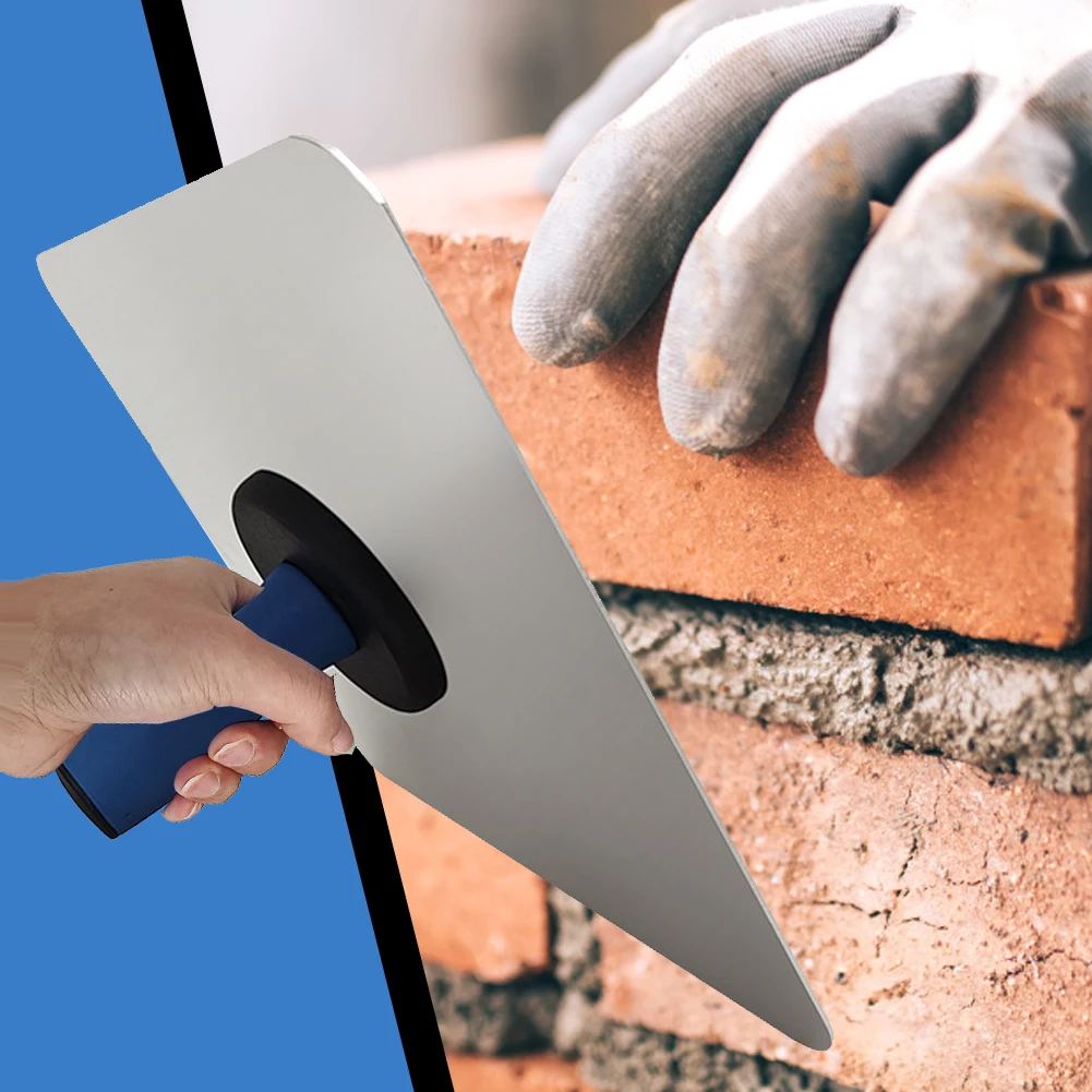 Aluminium Plastering Hawk Plaster Mortar Board Holder Plasterers Hawk Plastering Hand Board Tile Tools for Cement Mortar Drywall