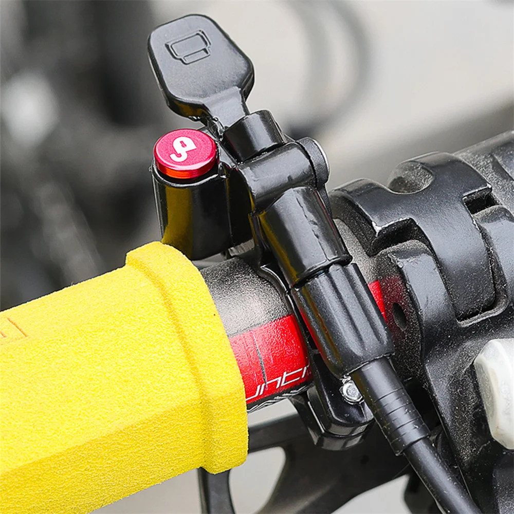 Leva Blocco Remoto Forcella Bici - Compatibile SR Suntour Epicon, Raidon, XRR, NCX - Pulsante Controllo Cavo