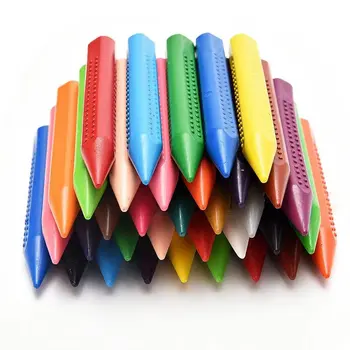 12-Color Washable Wax Crayons 1