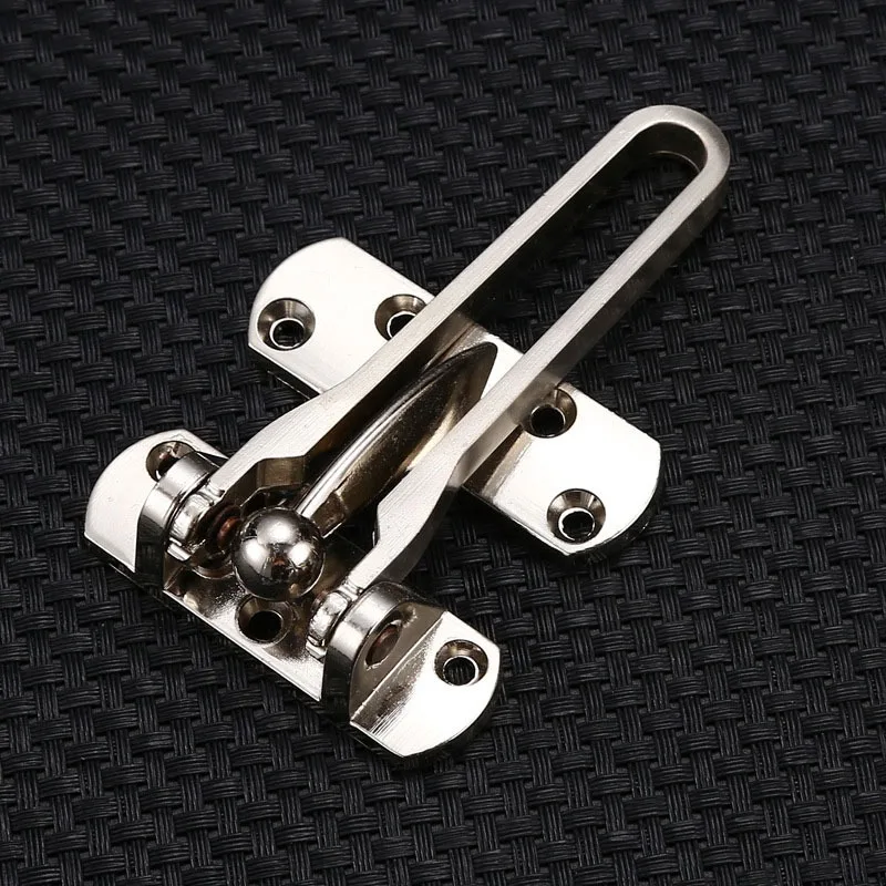 Description Picture 6 of item1PC Anti-theft Buckle Hotel Door Zinc Alloy Insurance Anti-lock Bolt