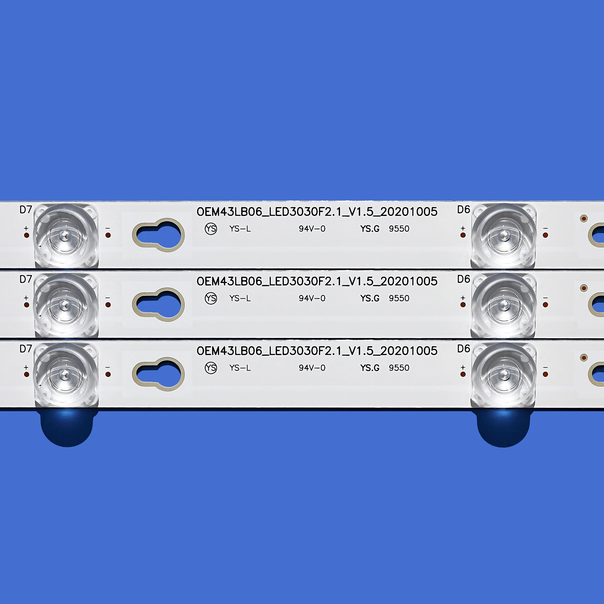 Ʈ LED Ʈ TOT_43D2900_3X8_3030C_d6t-2d1_4S1PX2 Rev.V2 TV, TCL U43P6046 , 3 