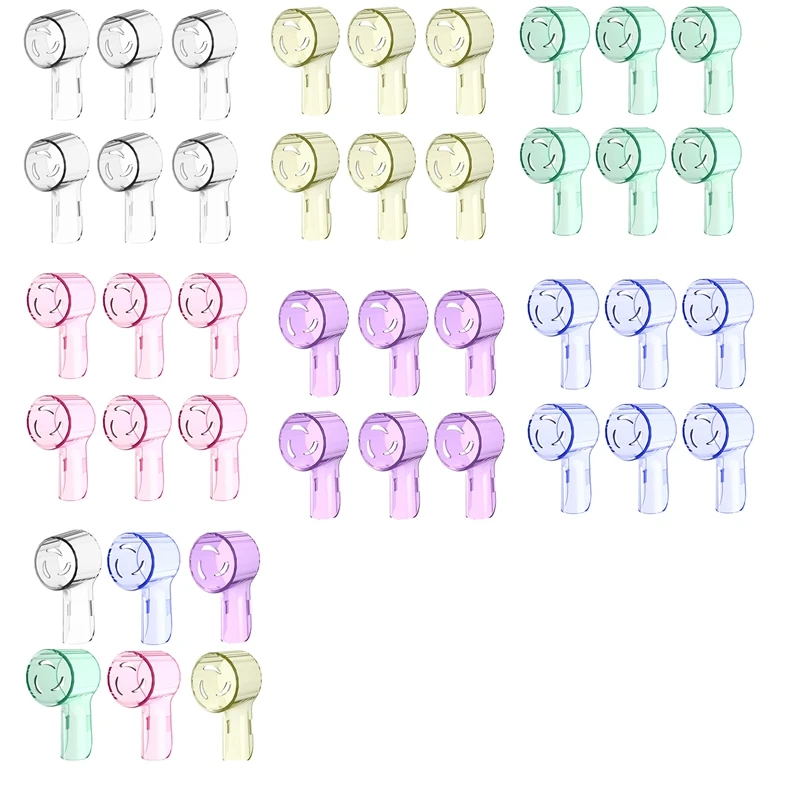 

6 насадок для зубной щетки, пылезащитный чехол, совместимый с Oral B, подходит для серии Oral-B IO, удобный для путешествий