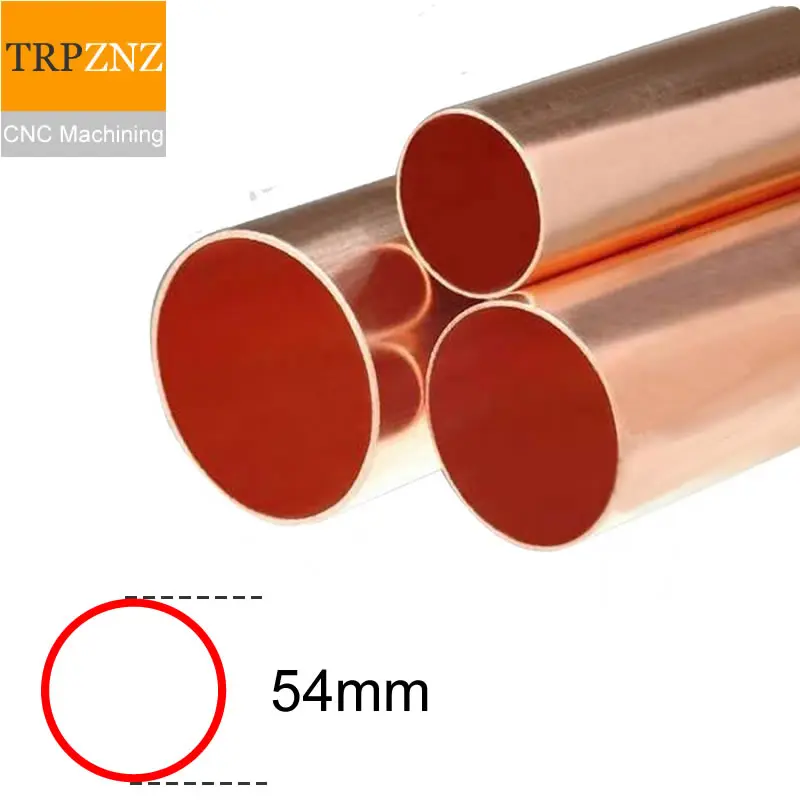 MACHSWON Copper Round Tube T2 Copper Pipes 15mm Outer Diameter 2mm Wall