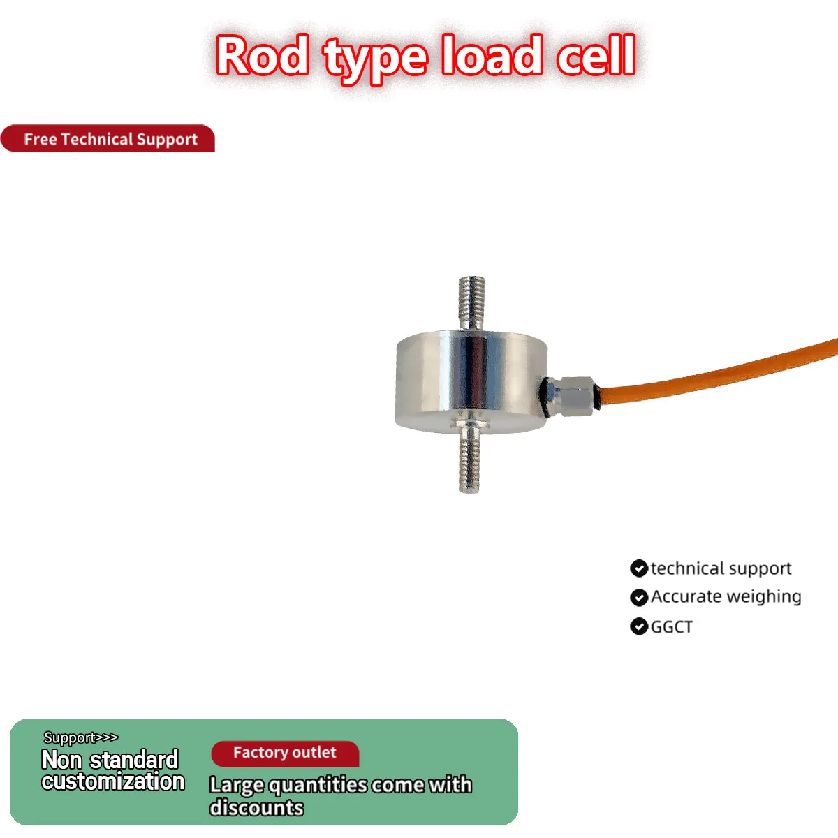 Miniature Pull Pressure Sensor Kit with Weighing Display Meter Stainless Steel Tension Sensor 2-way Relay Output 220V