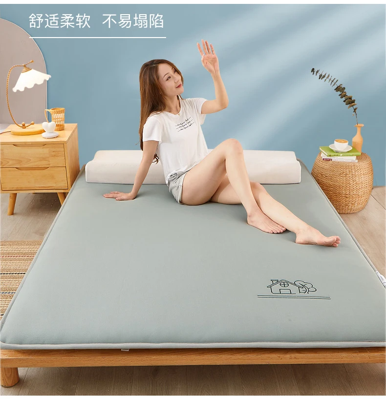 Description Picture 2 of itemDropshipping Customizable Size Mattress Soft Mattress Home Tatami Mat Was The Floor Mat Student ZHA03-33599