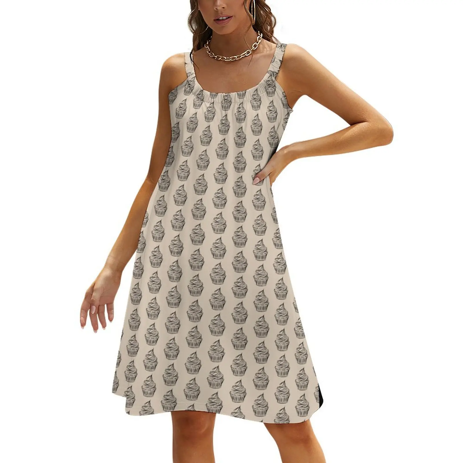 

cupcake Beach Sling Skirt ladies dresses for women 2024 Dress for pregnant women Summer dresses for women