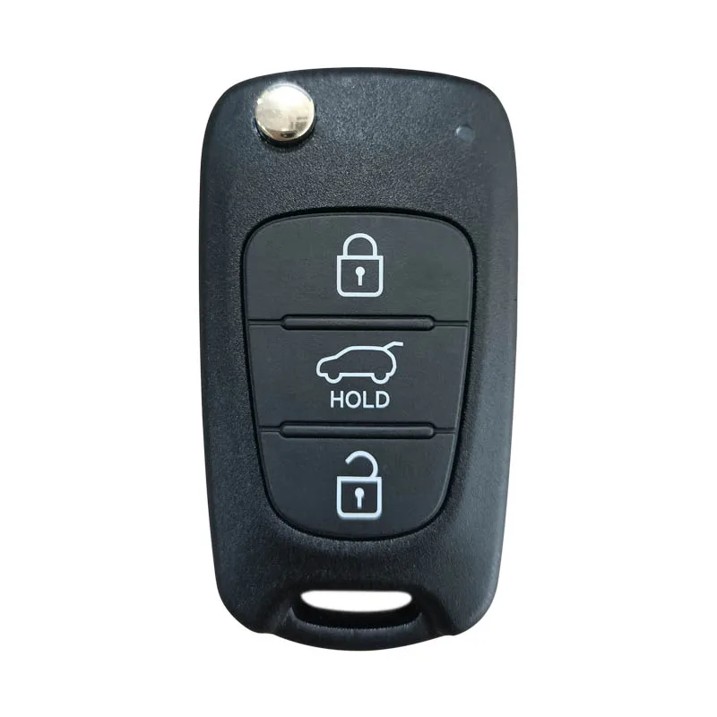 Flip Remote 3 Buttons FCC RKE-4F04 433MHz NO CHIP For Kia Cerato 2010+ CN051146 95430-1M250