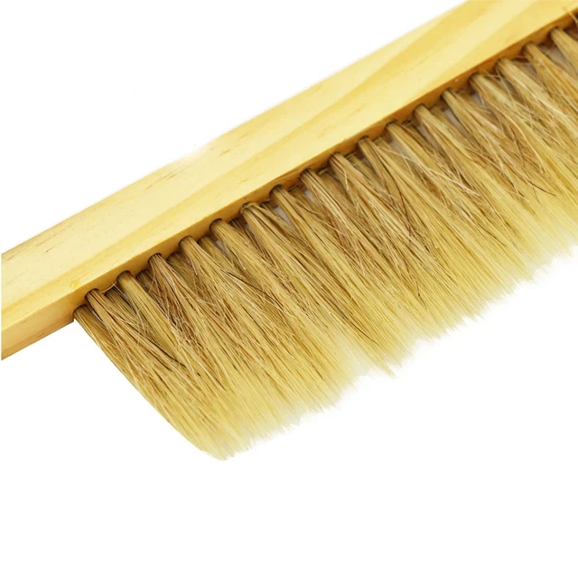 Méhészeti Eszközök Méhseprő Dupla Sor Méh Kefe Sertés Sörte Söpörte Az Összes Kézi Ültetési Gazdálkodási Eszközt 1 Db - Image 4