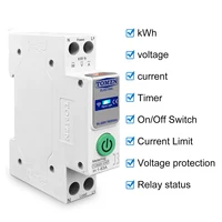 TUYA smartlife 63A TOMZN 1P+N WIFI Smart Switch Energy Meter Kwh Metering Monitoring Circuit Breaker Timer Relay MCB - Image 4