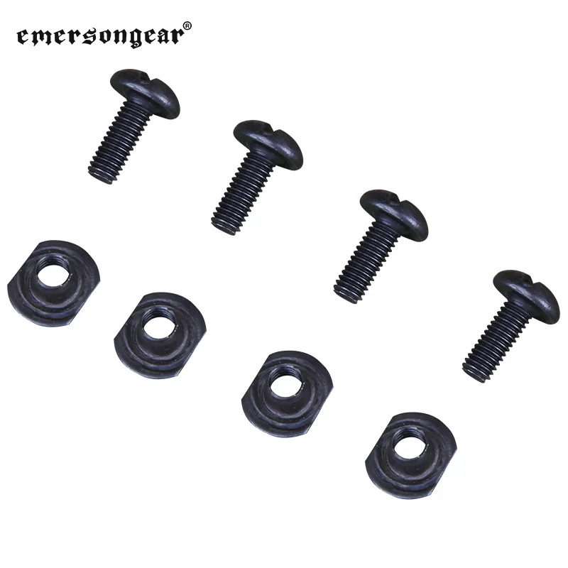 Tactical Helmet Accessories M Lok Screw Replacement Set Emersongear Tactical MICH Helmet Screw 4 PCS/Set