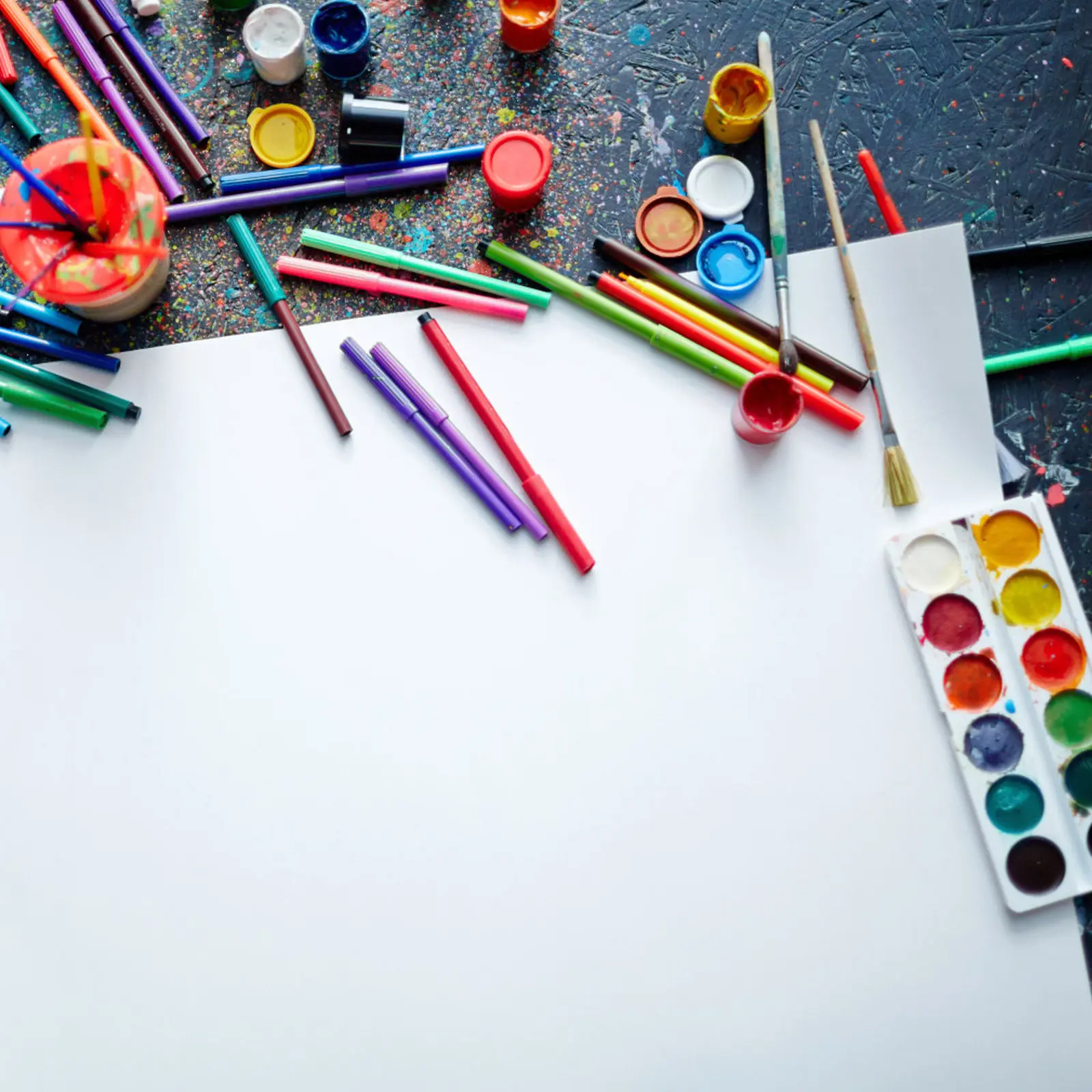 2 롤 순수한 흰색 스케치 종이 롤 학생용 헤비급 블리프프루프 드로잉 용지 예술가 공예가 이젤 페인팅 그래피티