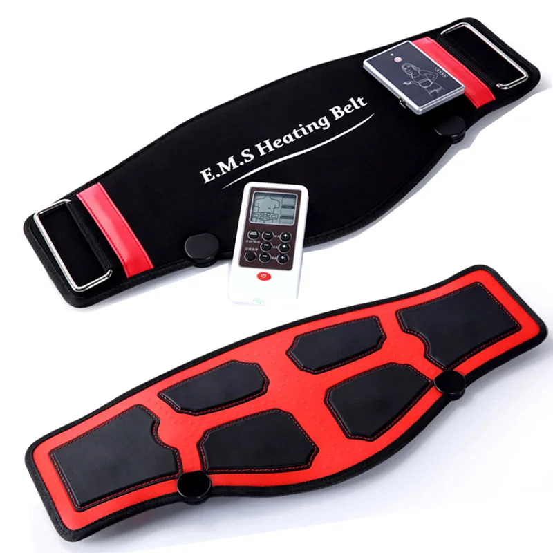 

EMS Heating Belt TENS Myostimulator Physiotherapy Massager Electric Muscle Stimulator Slimming Impulses Abdominal Belt Relax