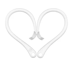 Bluetooth Earphone Silicone Earhooks - Sports Loop Clip Headset Accessories (Transparent)