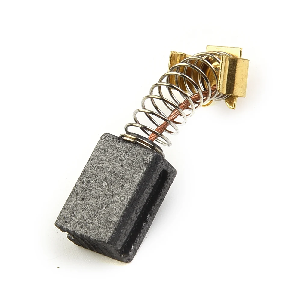 แปรงถ่าน 10 ชิ้น สำหรับ CB406 CB407 CB418 CB419 191962-4 HR2432 HR2450 HR2450T อุปกรณ์เสริมเครื่องมือไฟฟ้า 6 x 9 x 12 มม. 1