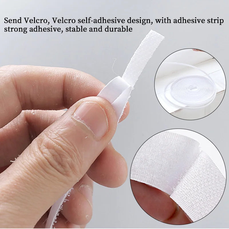 Window mosquito net mosquito net anti mosquito door curtain 1/2/3pcs window mosquito net self-adhesive anti mosquito door mesh DIY free cutting net insect curtain screen
