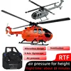 2.4G 4CH 6 Axis Flybarless 4 Propellers Air Pressure Remote Control Helicopter Altitude Hold Flybarless Plane RTF Dron Boy Gifts 1