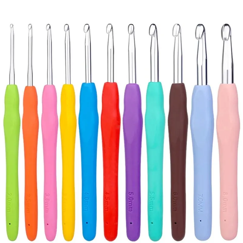 Crochet Kit Crochet Hooks Set LargeEye Blunt Yarn Weave Knitting Needles 31pcs/set