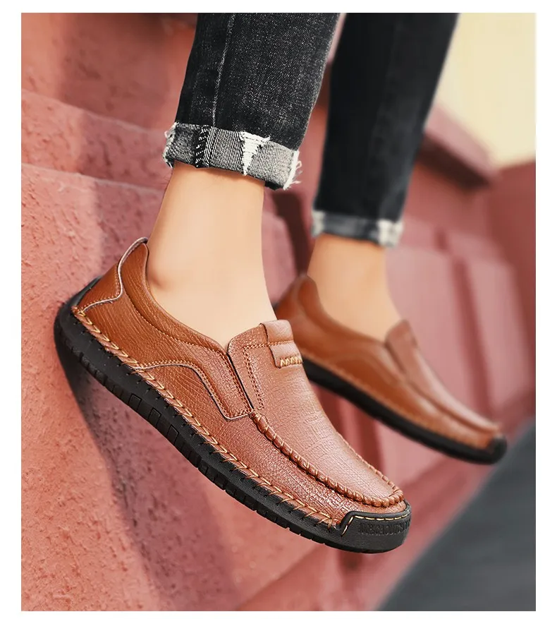 Cow Leathe Comfortable Men Loafers