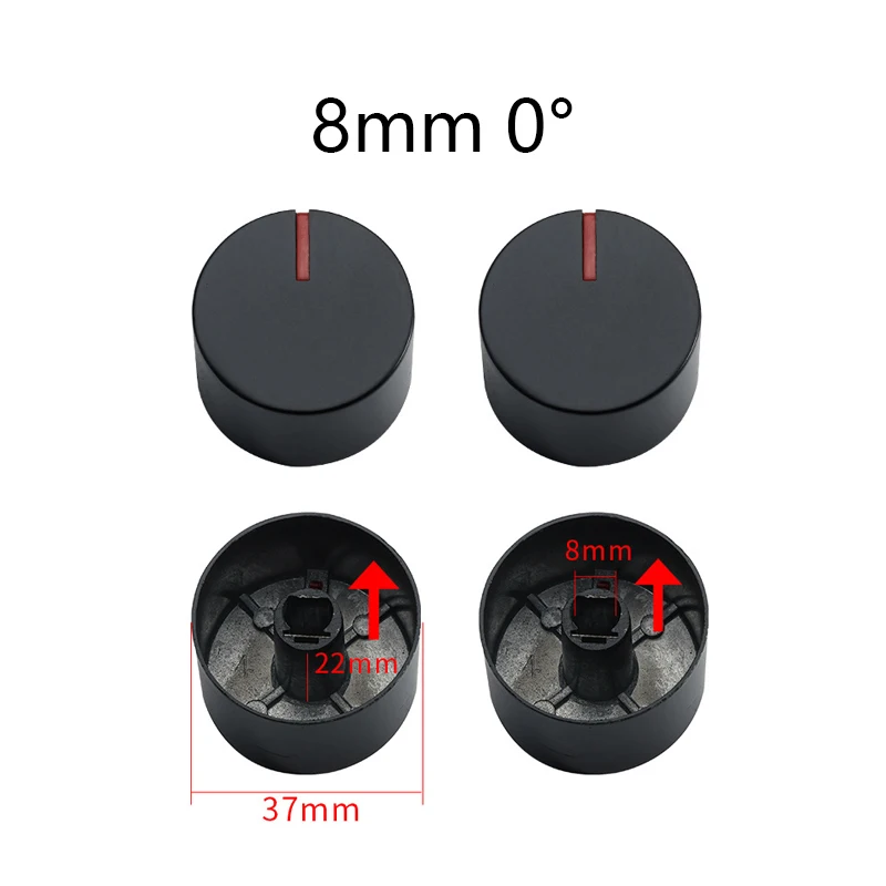 2 PCS Gas Stove Knobs Cooker Oven Control Switch Gas Cooker Accessories Assembly