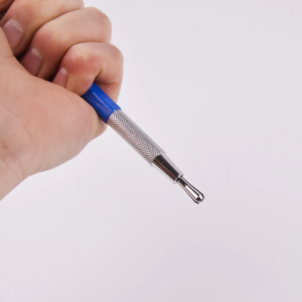 2pcs 2.0Mm Metal Mechanical Pencils Retractable Lead Detachable Clip Automatic Pencil Set Refill Leads Writing Drawing