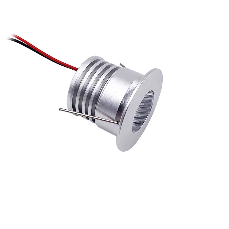 3W Led Dimmable Spotlight Embedded Ceiling Light Indoor Decoration Display Cabinet Camping Bathroom Sauna Light IP65 DC12V/24V led spotlight
