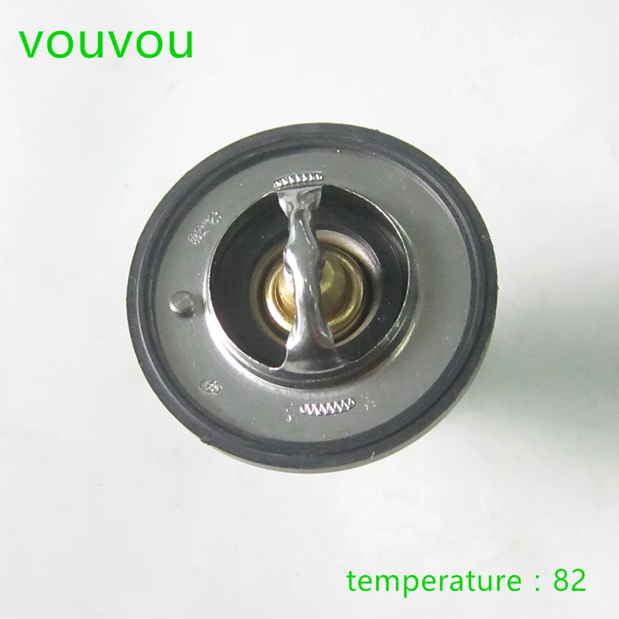 vouvou Car accessories MD337408 engine cooling thermostat for Mitsubishi engine 4G13 4G15 4G18 4G63 4G64 4G69 4D56 82 degrees
