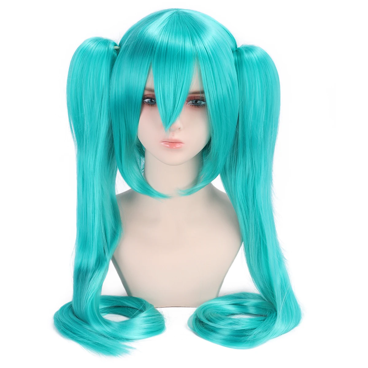 Hatsune Miku cosplay wig all-purpose tiger mouth clip 120CM
