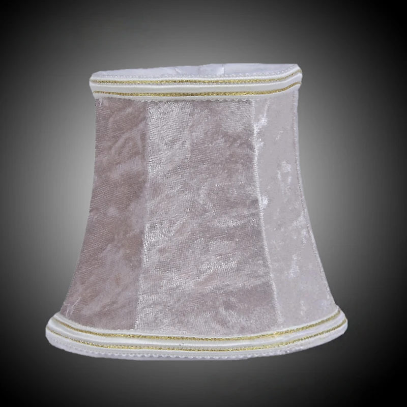 3 Paralumi A Clip In Tessuto Rosso Per Lampadine E14 E Lampadari, Eleganti E Moderni Per Casa E Ufficio