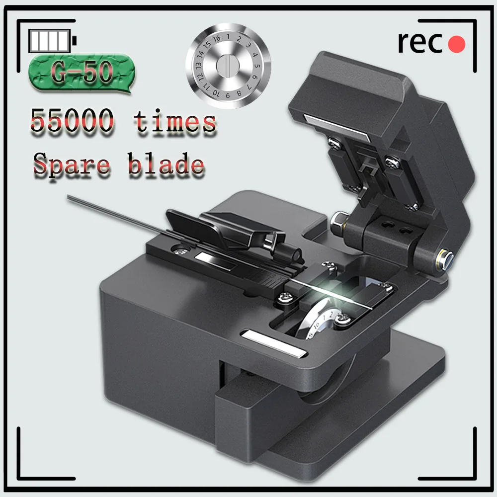 

Free Shipping 2022 New Fusion Splicer Cutting Knife FTTH Optical Fiber Cleaver High Precision Fiber Optic Cutter Tools