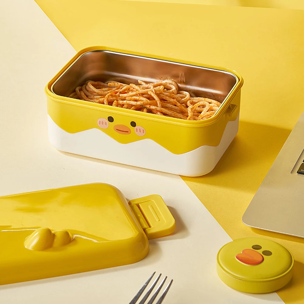 Boîte à Lunch - Boîte Bento 1400 Ml - Pour Adultes Et Enfants - Boîte à Lunch Avec Compartiments Et Couverts - Plastique - Convient Au Micro-ondes - Anti-fuite - Rose