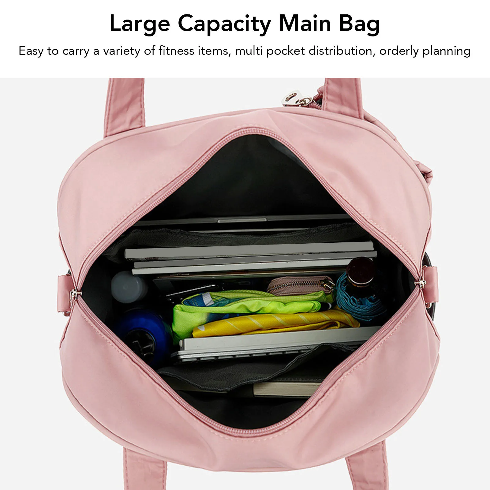 Shoulder Hand Tennis Bag Tennis Racket Bag with Strap Single Shoulder Or Handheld Large Capacity Water Proof Oxford Cloth