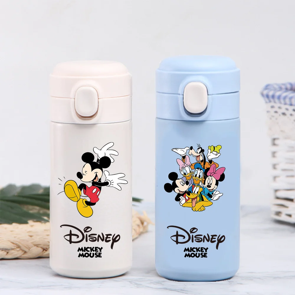 Disney Mickey Mouse Tazza Termica Portatile Bottiglia D'Acqua Sportiva Di Grande Capacità Kid Tazza Per Bere Per Adulti Bottiglia Termica In Acciaio I