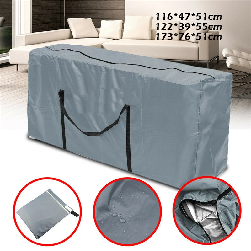 Grand sac de rangement pour sapin de Noël 116 x 47 x 51 cm, avec