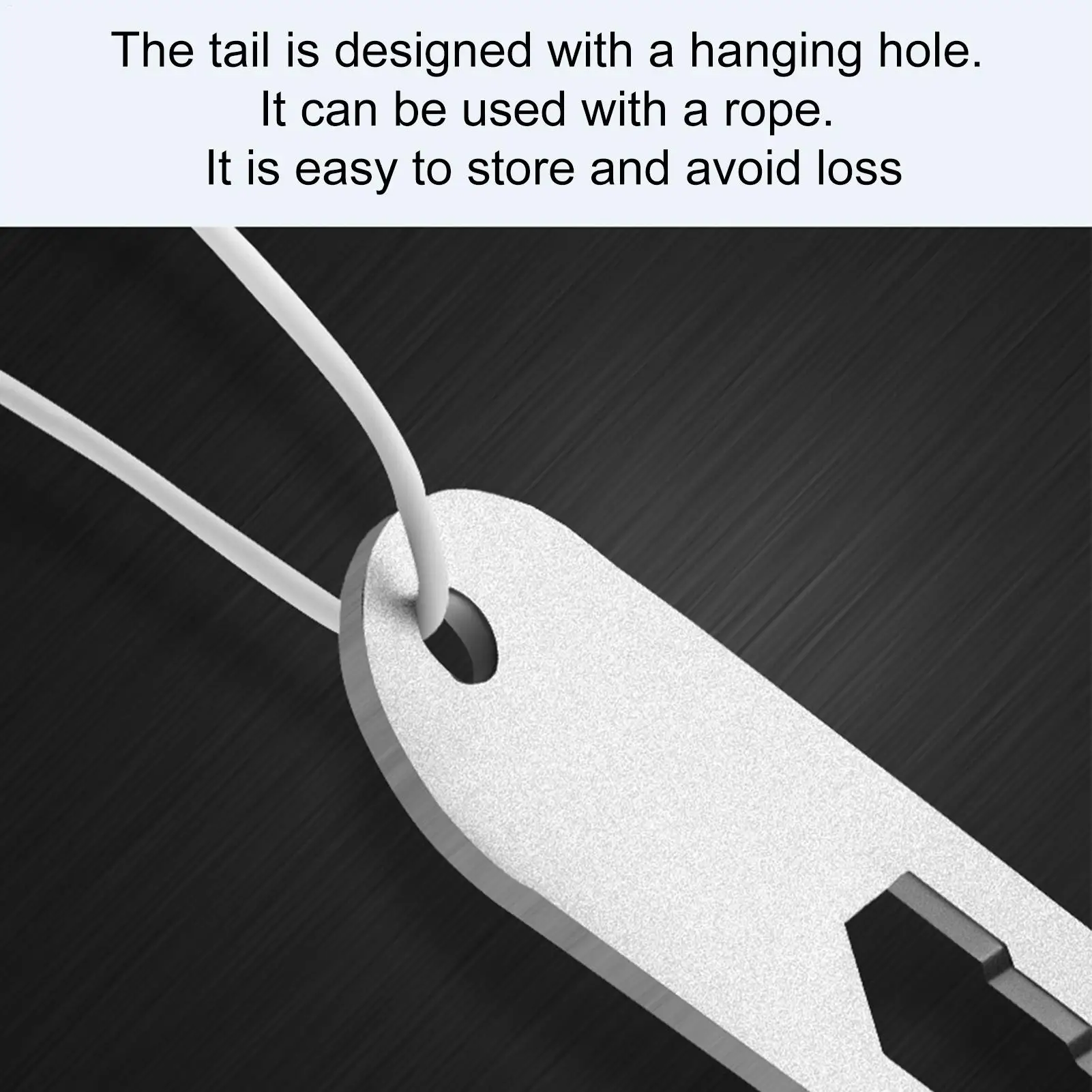 Fencing Tools for Barb Wire Cable Fixer Tightener Stainless Steel Barb Wire Twisting Tool with Hexagonal Holes for High-Strength