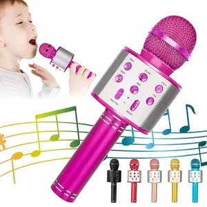 Microphone Karaoké Sans Fil, Portable, Artefact De Chant, Réduction Du  Bruit, Changeur De Voix, Pour Jeux  - Microphones - AliExpress