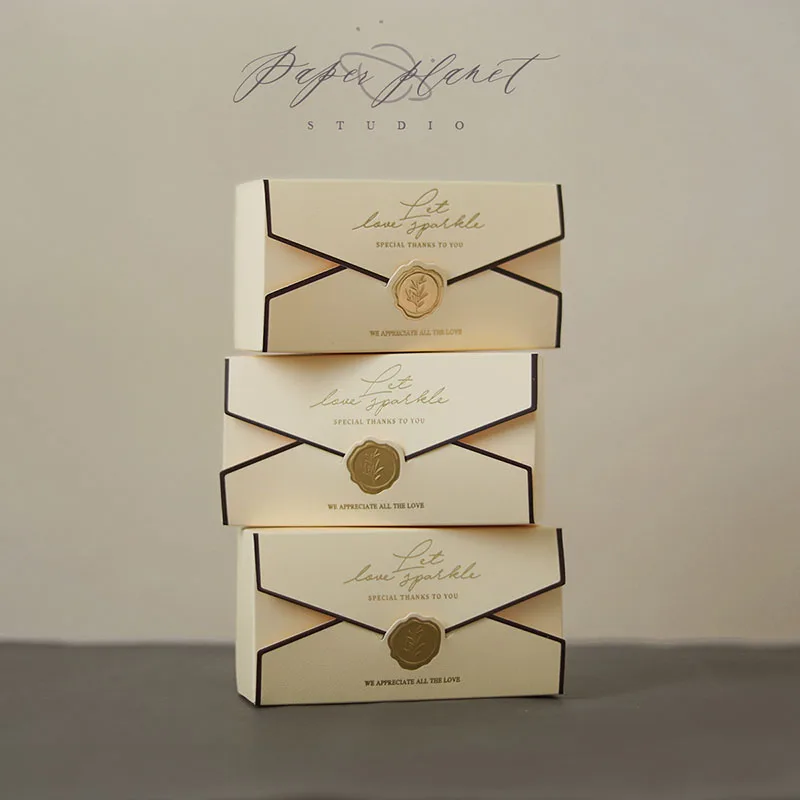 

30Pcs Creative Gift Boxes Packaging Envelope Shape Wedding Gift Candy Box Favors Baby Shower Birthday Party Christmas Decoration