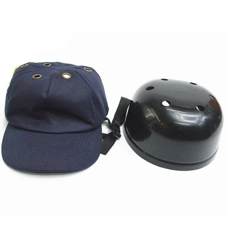 Bump Cap Work Safety Helmet Abs Lnner Shell Baseball Hat Style Protective Hard Hat For Workwear Head Protection Top 6 Holes