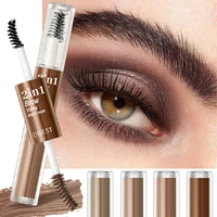 Transparent Brown Eyebrow Dye Styling Gel Waterproof Long Lasting Wild Brow Tint Wax Natural Clear Liquid Eyebrows Fixing Cream 1