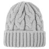 Winter Women Hat 2024 New Autumn Handmade Female Warm Cap Knitted Beanie Girl Hats Woman Bonnet Femme Chunky Thick Stretchy Hats 4