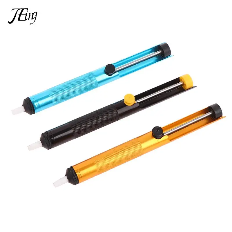 

Aluminum Metal Desoldering Suction Tin Pump Soldering Sucker Pen Vacuum Removal Tool Iron Desolder Hand Welding Tool