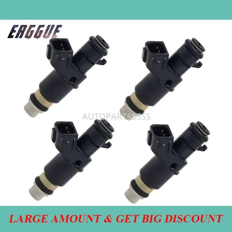 4PCS Original New Fuel Injectors 16450-PWA-003 16450-RGA-003 16450PWA003 16450RGA003 For Honda Fit Jazz GD1 GD3 L12A1 L13A1 1.3L
