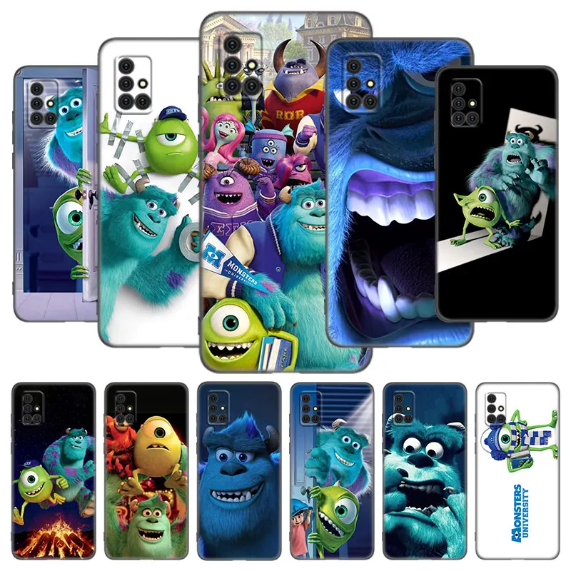Чехол с мультяшными монстрами в университете для Samsung Galaxy A01 A03 Core A02 A10 A20 S A20E A30 A40 A41