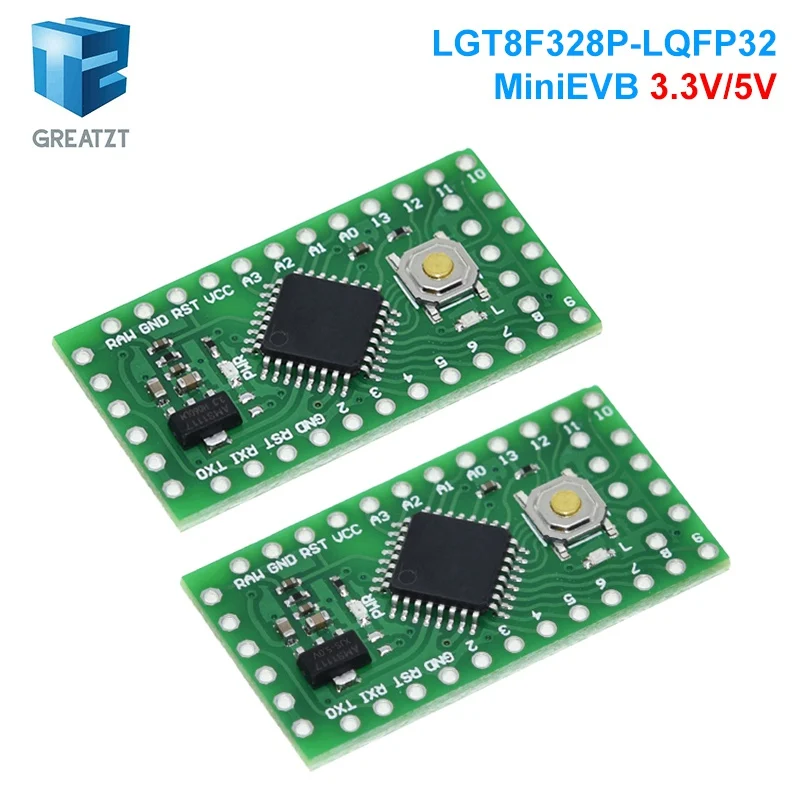 LGT8F328P-LQFP32-MiniEVB-3-3-V-5V-reemplaza-Pro-Mini-ATMEGA328P ...