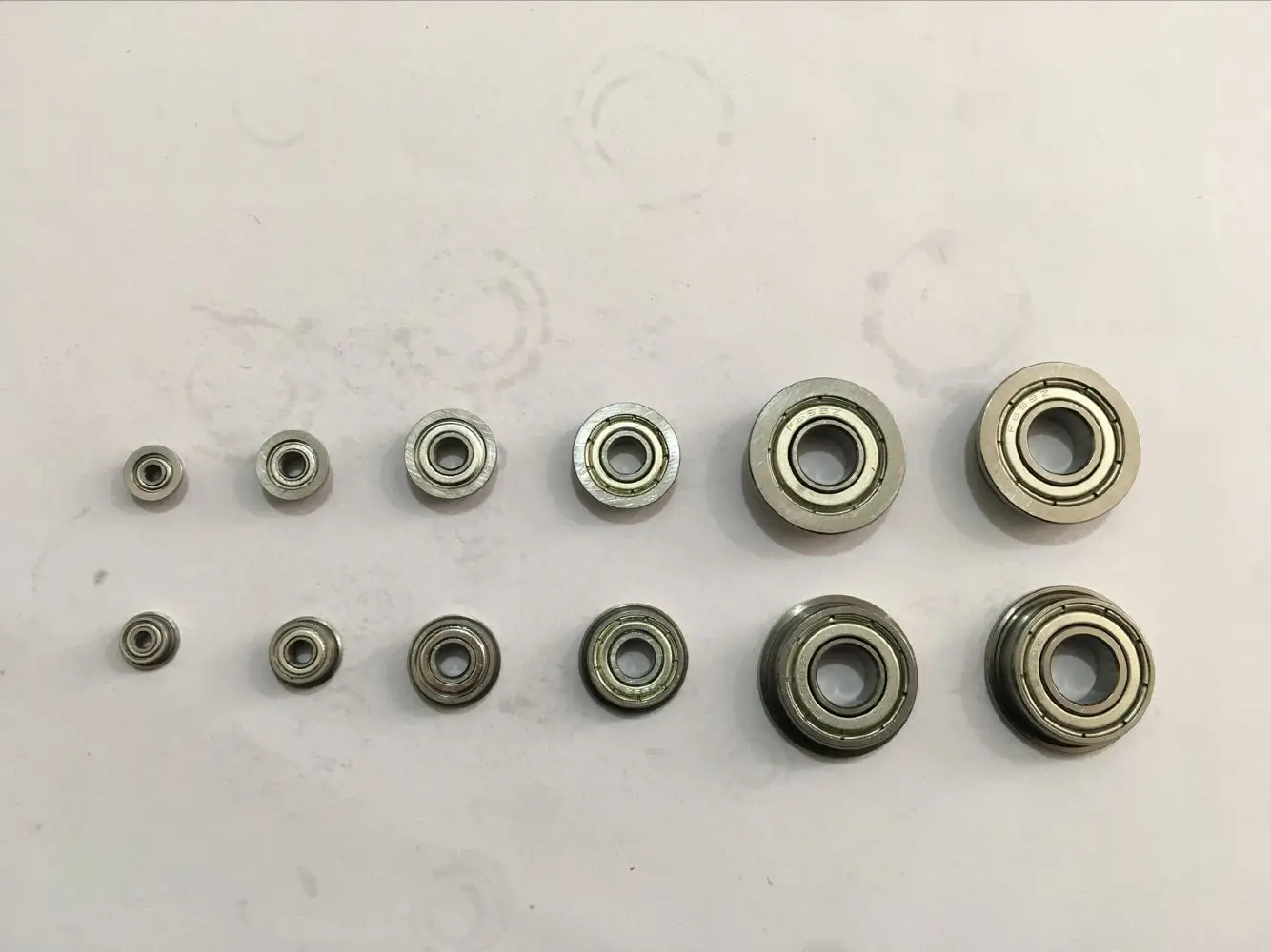 F692ZZ F693ZZ F694ZZ F695ZZ F696ZZ F697ZZ F698ZZ F699ZZ Flange Ball Bearing Metal Shielded Flanged Bearing 50pcs ball bearings metal shielded ball bearings