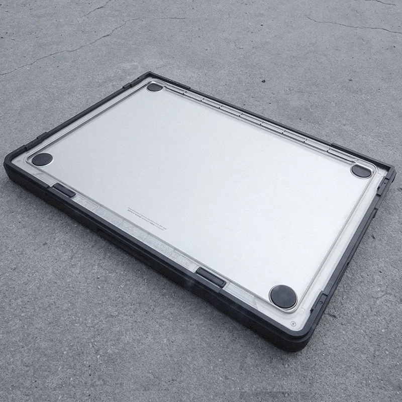 Fatbear-grau Militar Robusto Case Armadura à Prova de Choque Capa para Apple Macbook Pro 2023 m3 Pro Max 142 - Imagem 4