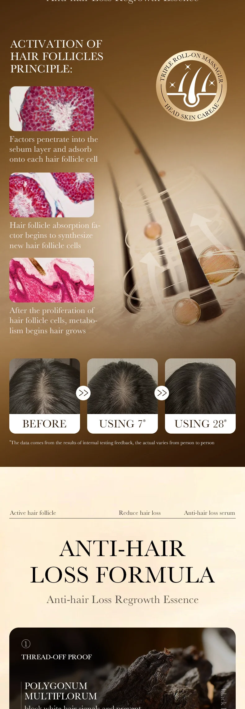 Hair Growth Products Fast Growing Hair Massage Essential Oil Natural Anti Hair Loss Prevent Hair Dry Frizzy Damaged_voghion.com