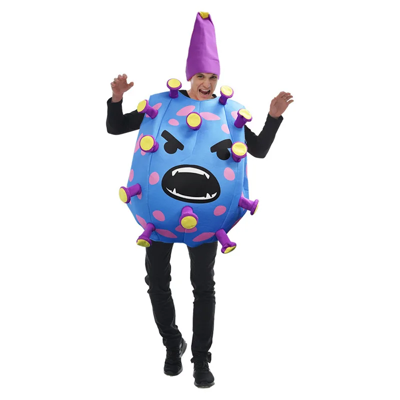 Children's Germs Performance Clothing Toddler Doctor Protective Virus Fairy Tale Drama Play Germ Wars Dance Clothes Cosplay