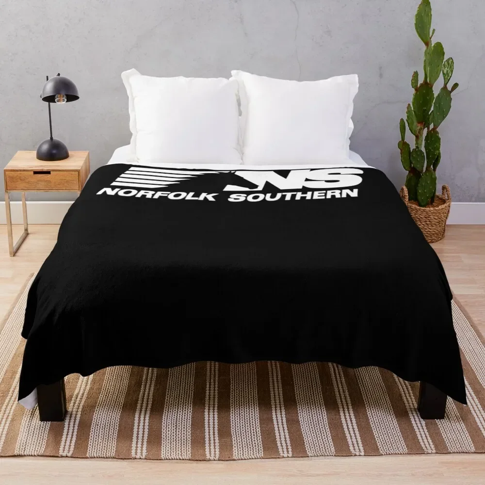 

Norfolk Southern Railway Throw Blanket Sofa Quilt Winter beds Personalized Gift Blankets